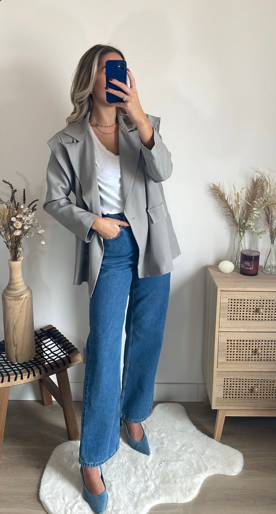 Blazer gris JIA