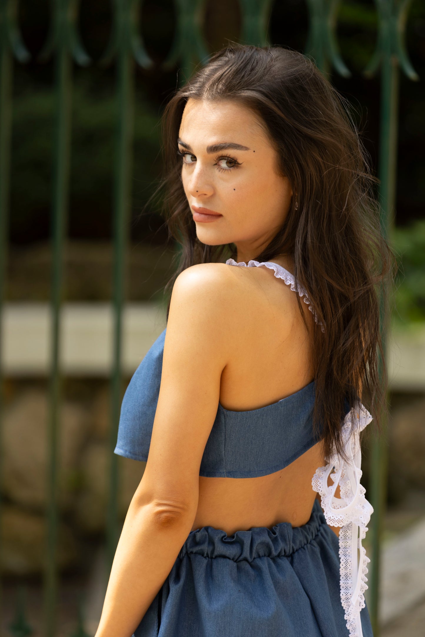 Haut denim Rosario