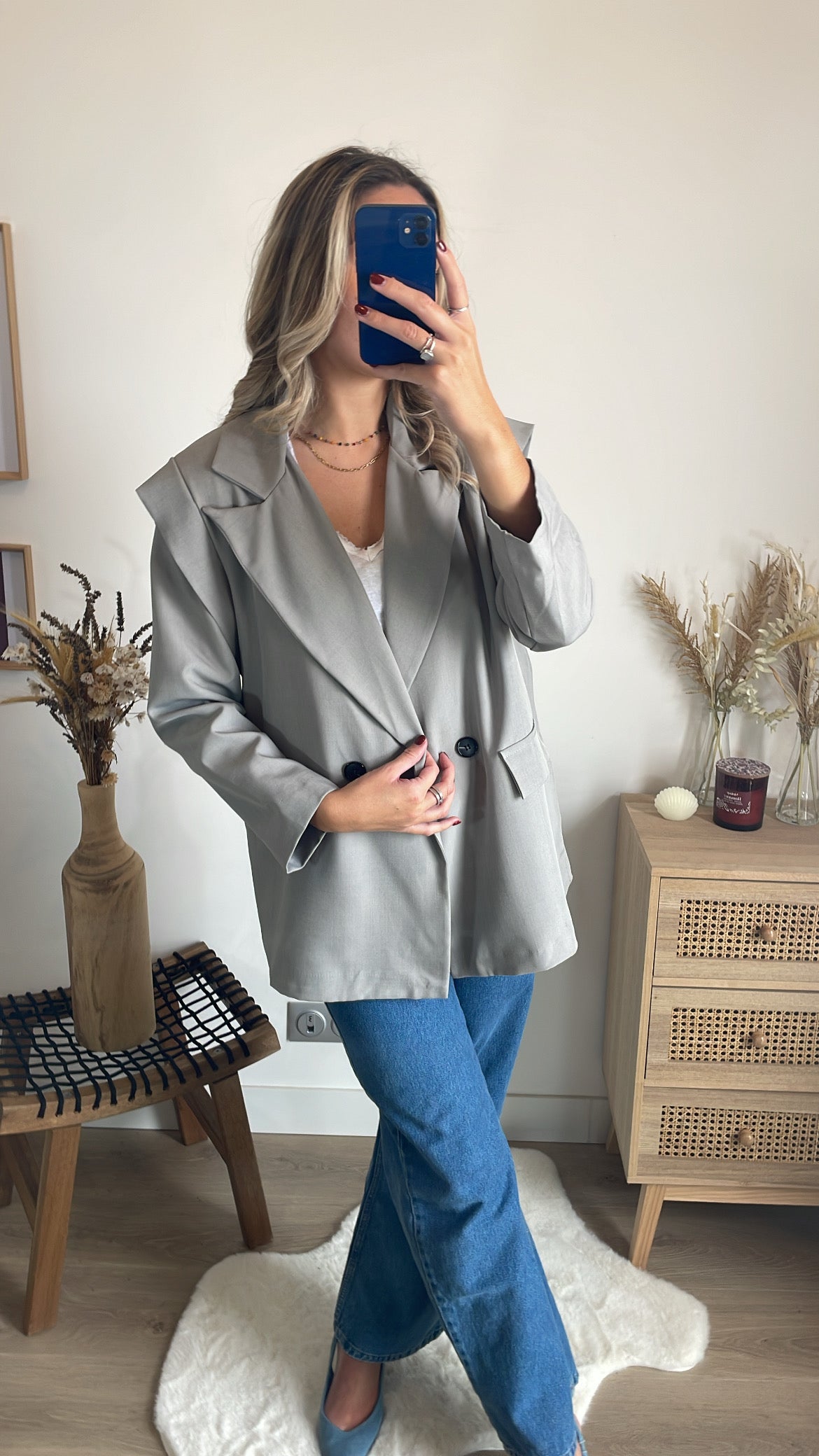 Blazer gris JIA
