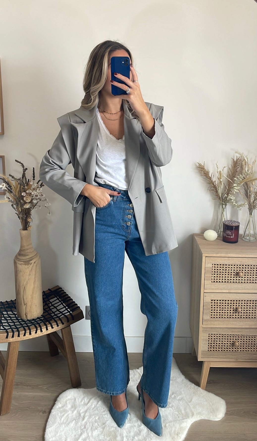 Blazer gris JIA