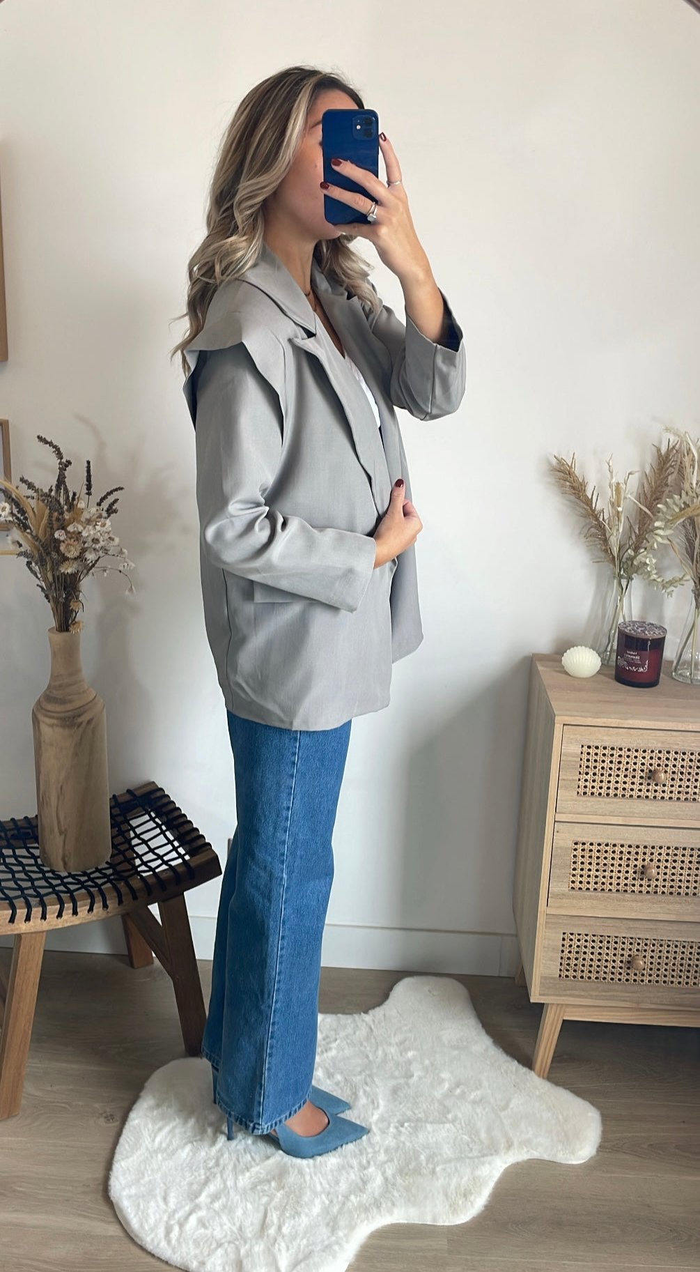 Blazer gris JIA