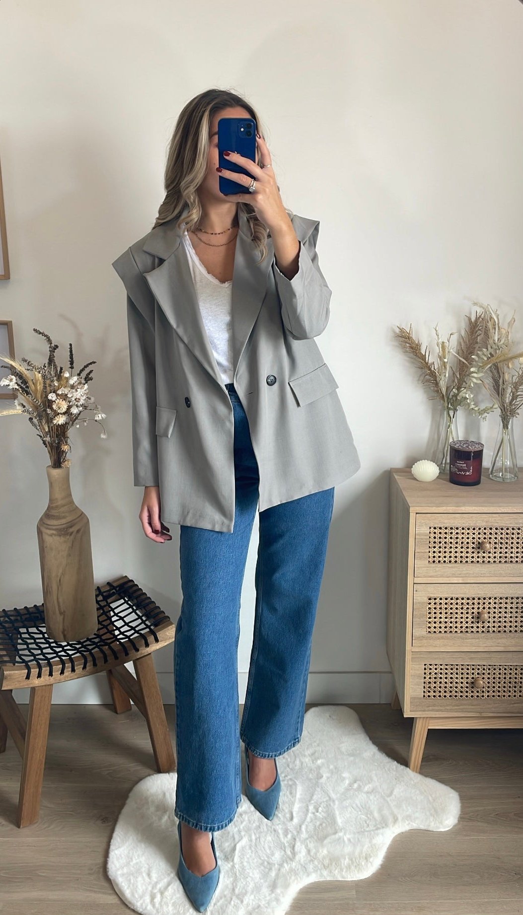Blazer gris JIA