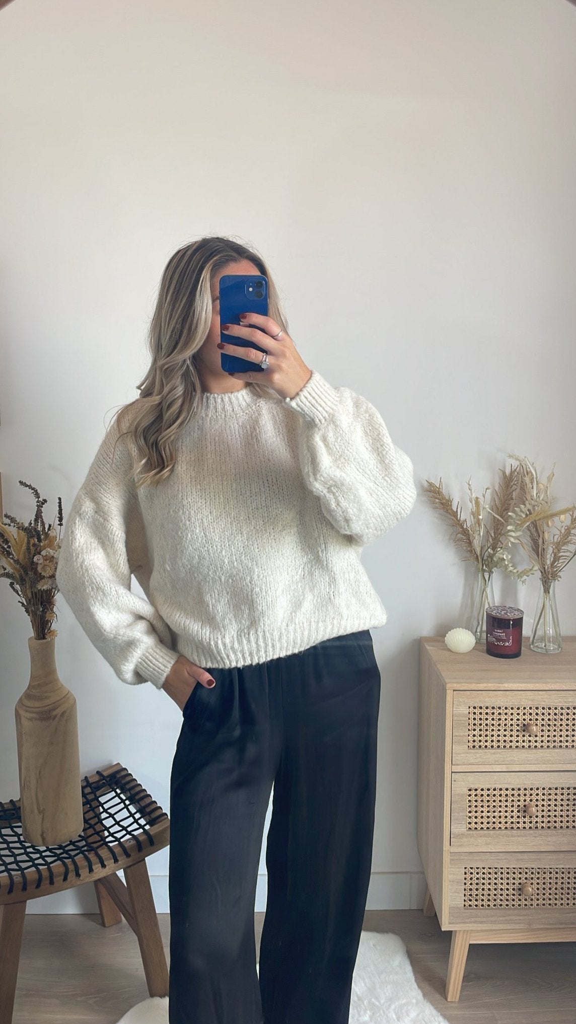 Pull écru JENNY