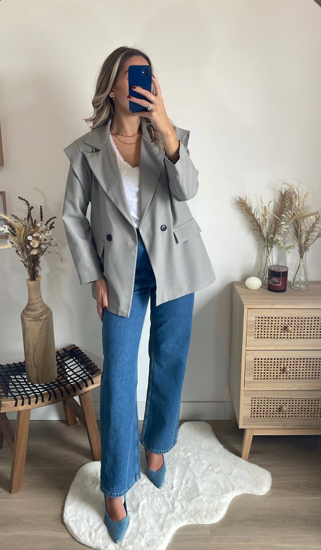 Blazer gris JIA
