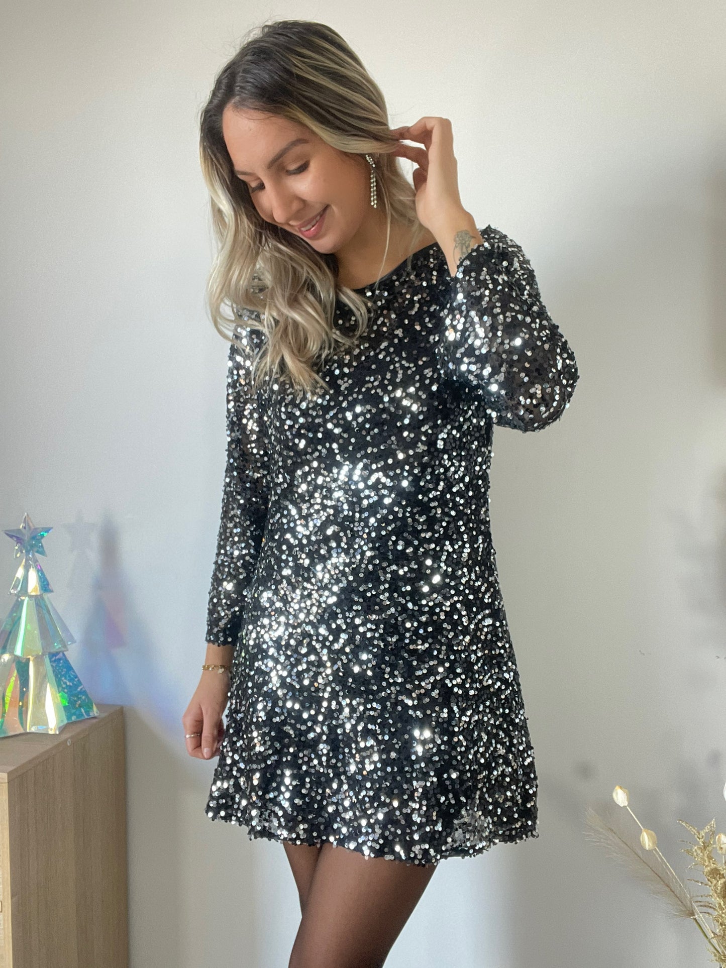 Robe à sequins Barbara