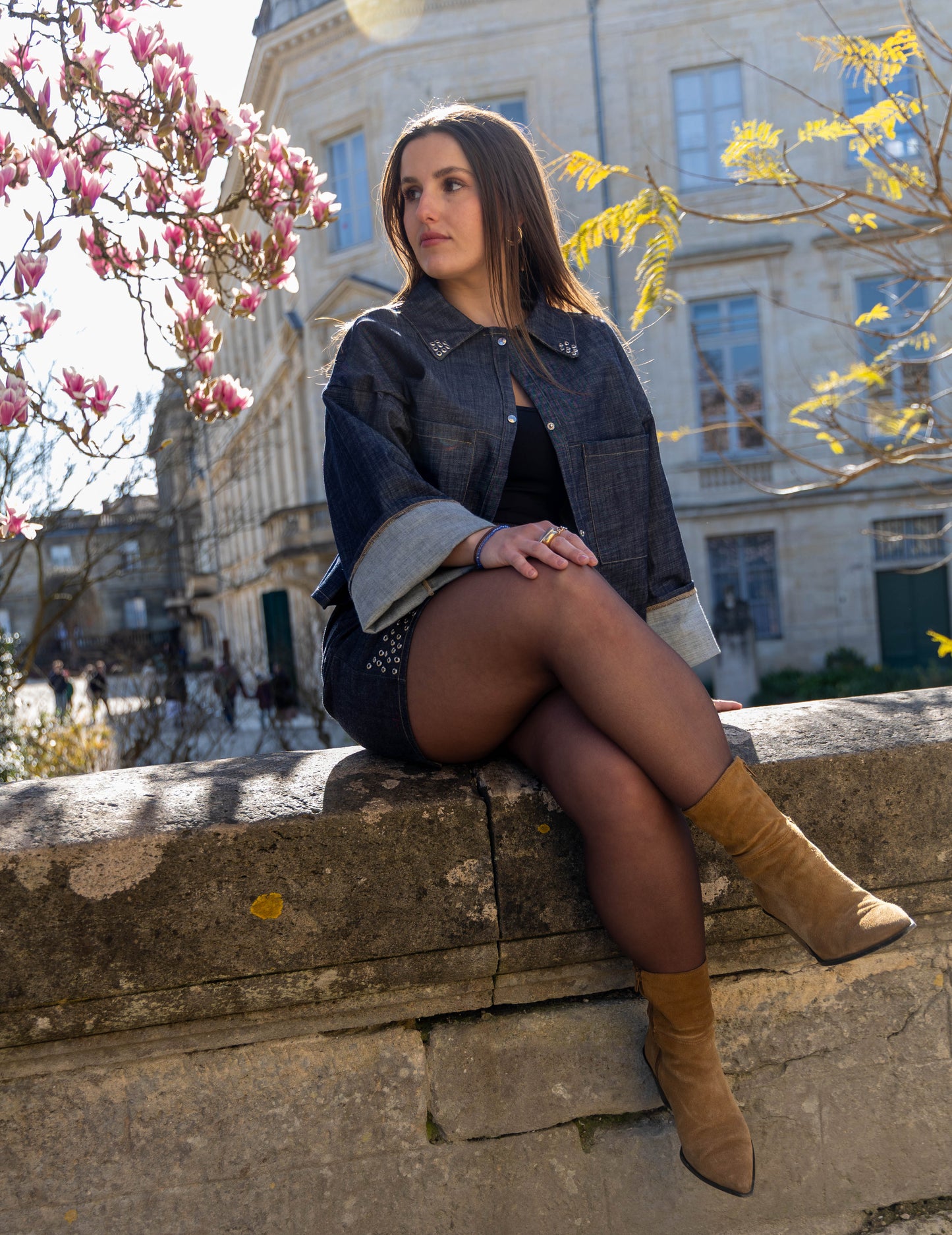 Veste denim Astrée