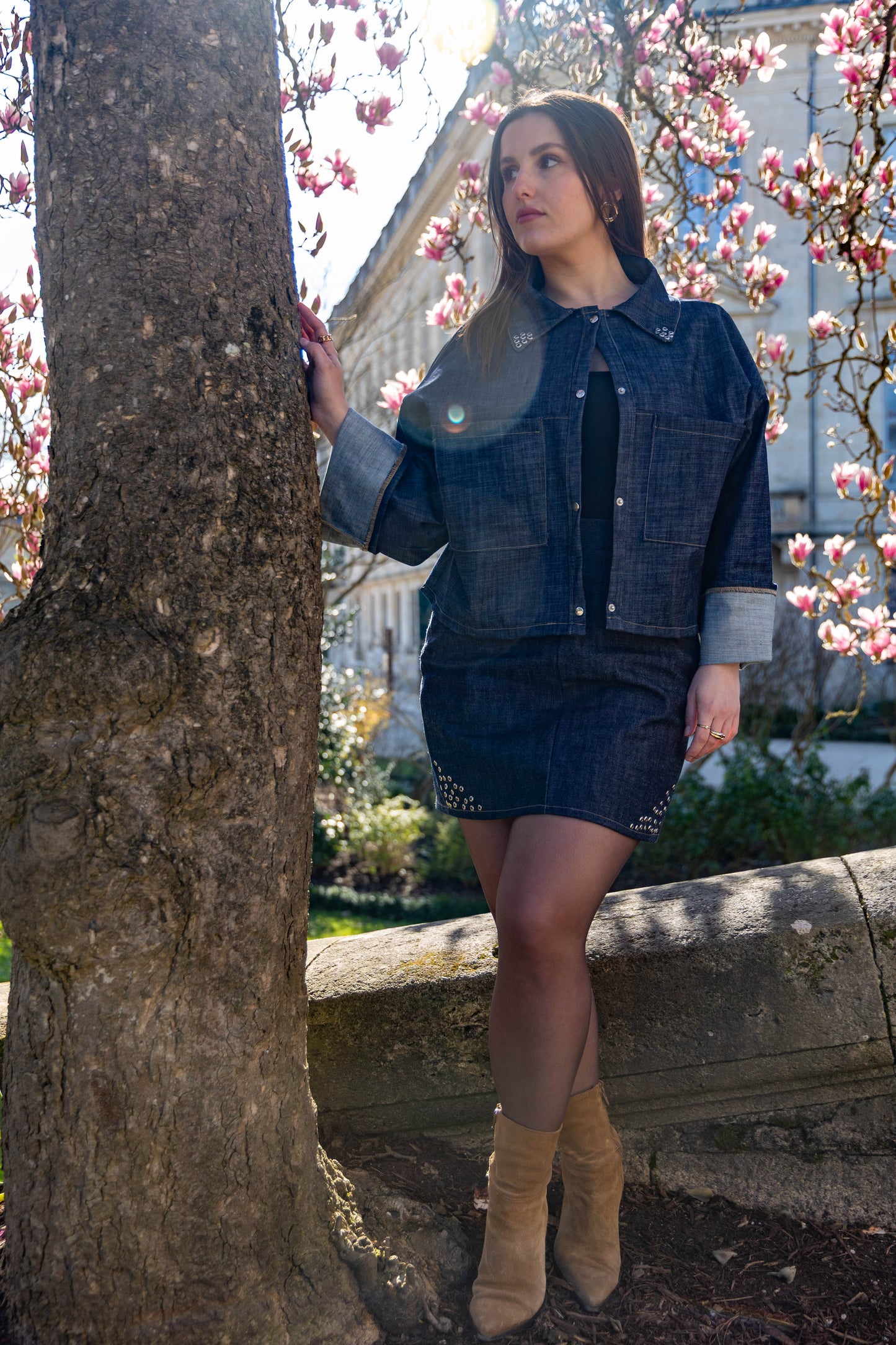 Veste denim Astrée