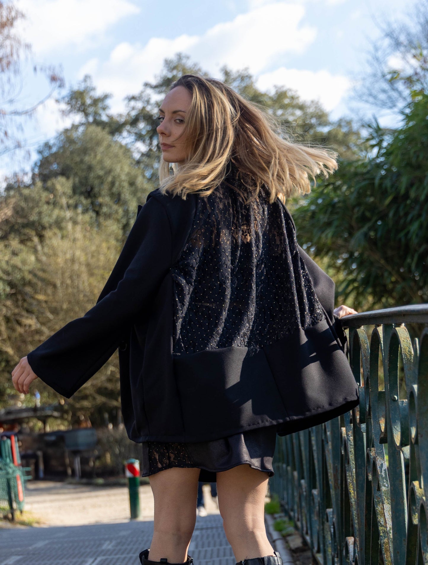 Blazer dentelle Opale
