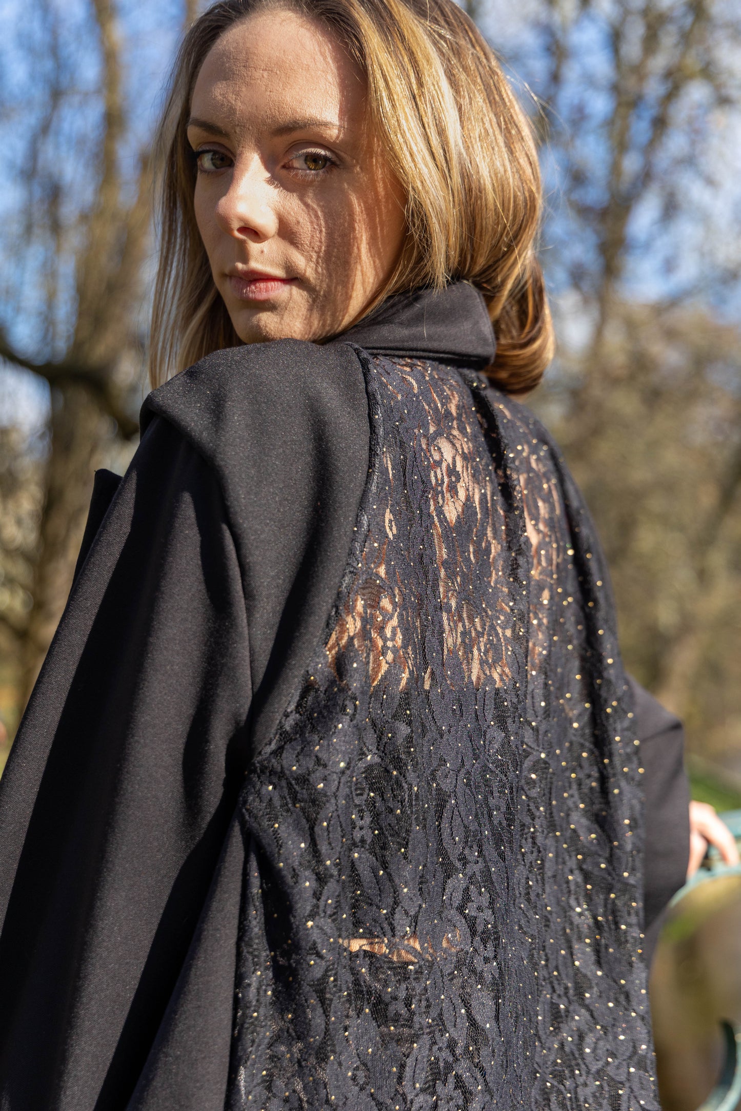 Blazer dentelle Opale