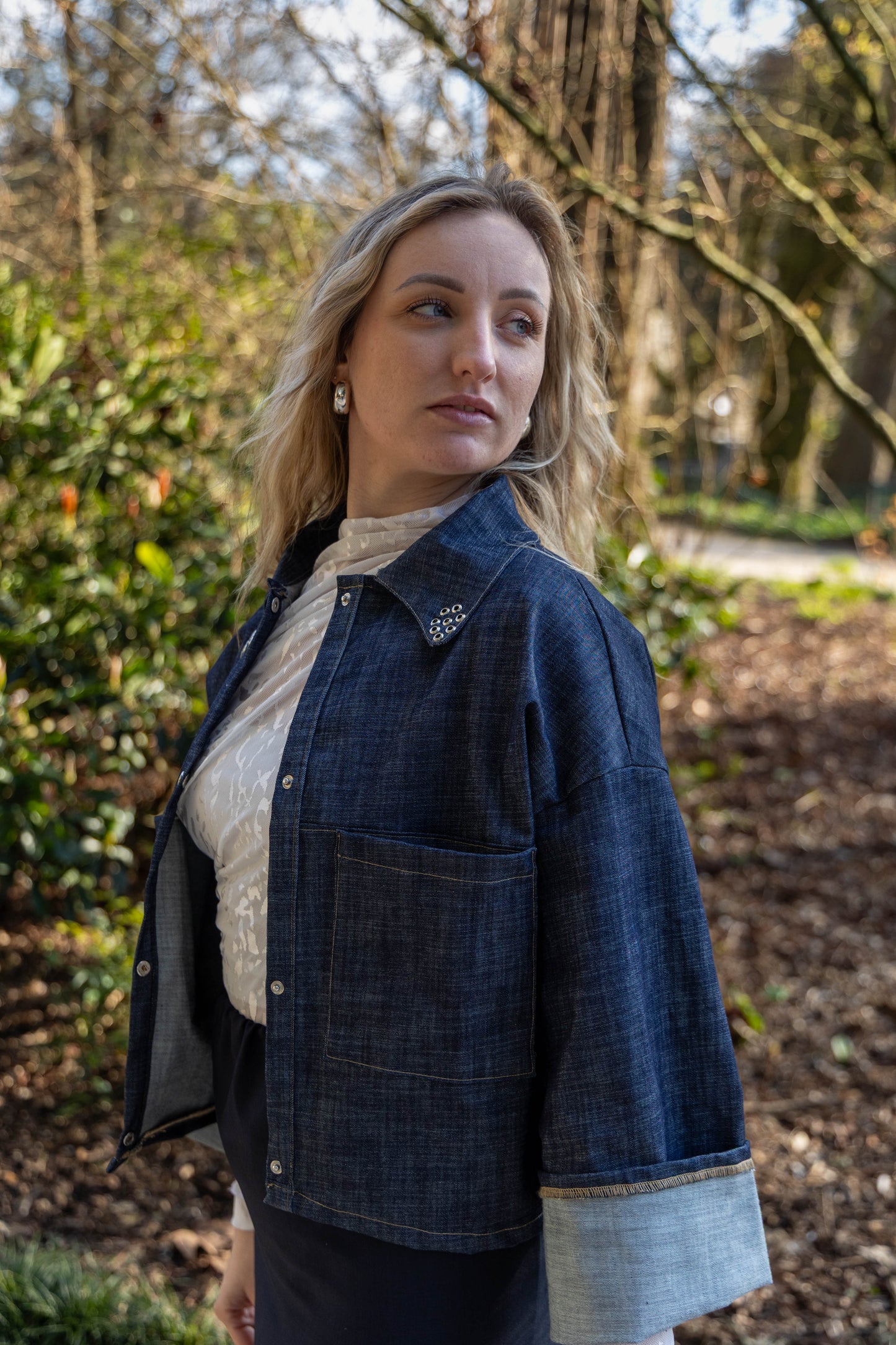 Veste denim Astrée