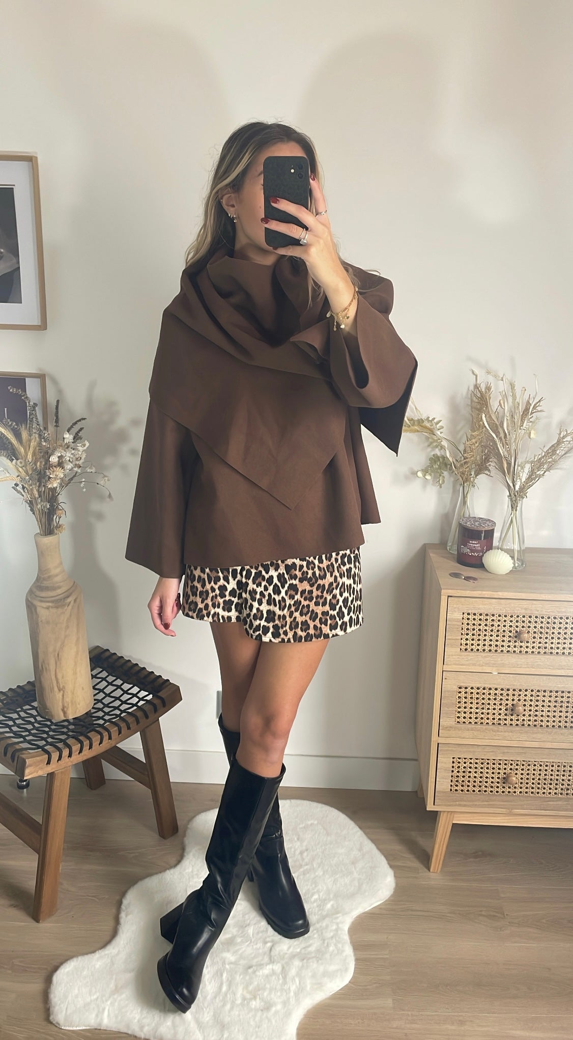 Cape poncho AMOR