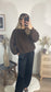 Pull marron JENNY