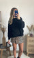 Pull noir JENNY
