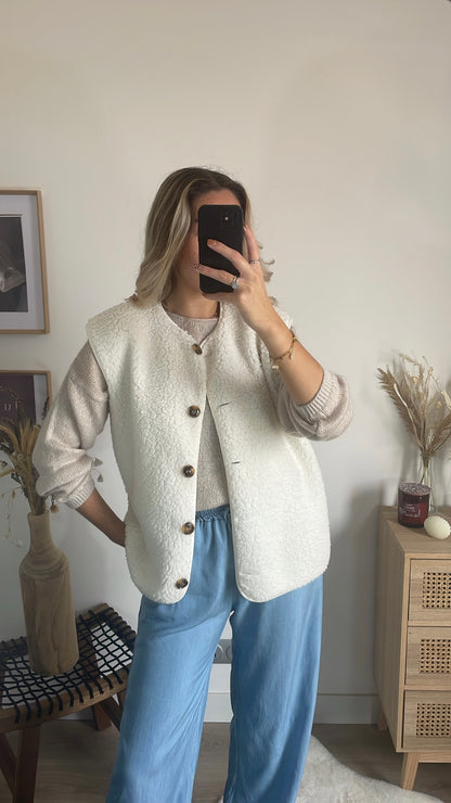 Gilet sherpa ALINA