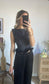 Débardeur noir pailleté Izabel
