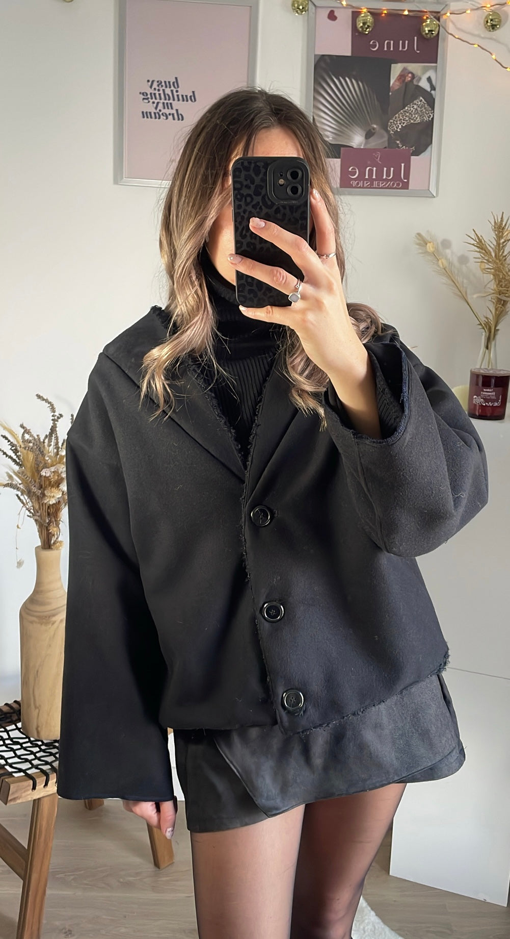 Manteau réversible EBANO