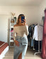 Haut col bardot beige AURELIA