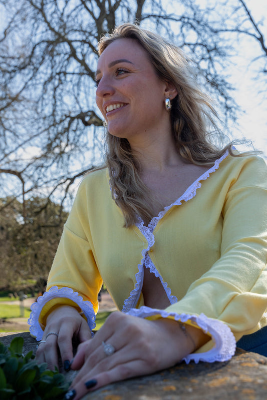 Pull Jaune Azalée