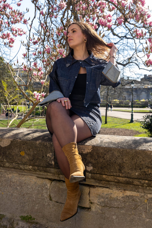 Veste denim Astrée