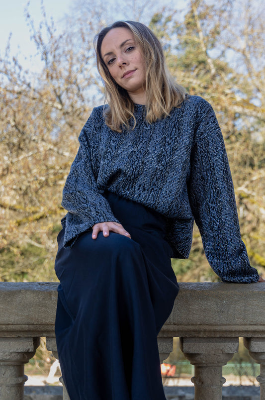 Pull bleu Lysia